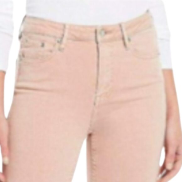 NWOT YMI Women’s Pink Blush Skinny High Rise Stretch Pants Jeans - Picture 2 of 11